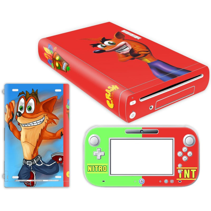Wii U Anime Skin Sticker Set for Console and GamePad