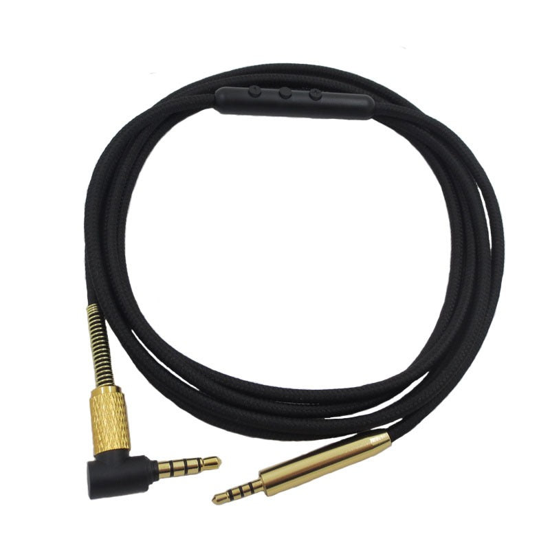 Braided Replacement Headphone Cable w/ Inline Remote