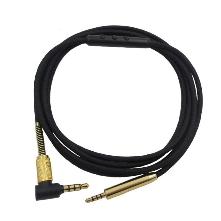 Braided Replacement Headphone Cable w/ Inline Remote