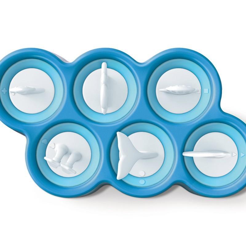 Fish Ice Pop Molds, 6-Cavity Silicone Popsicle Maker