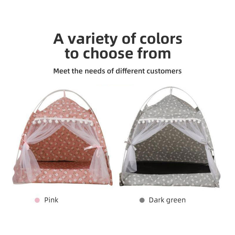 Foldable Cat House & Small Dog Bed for Cozy Indoor Naps
