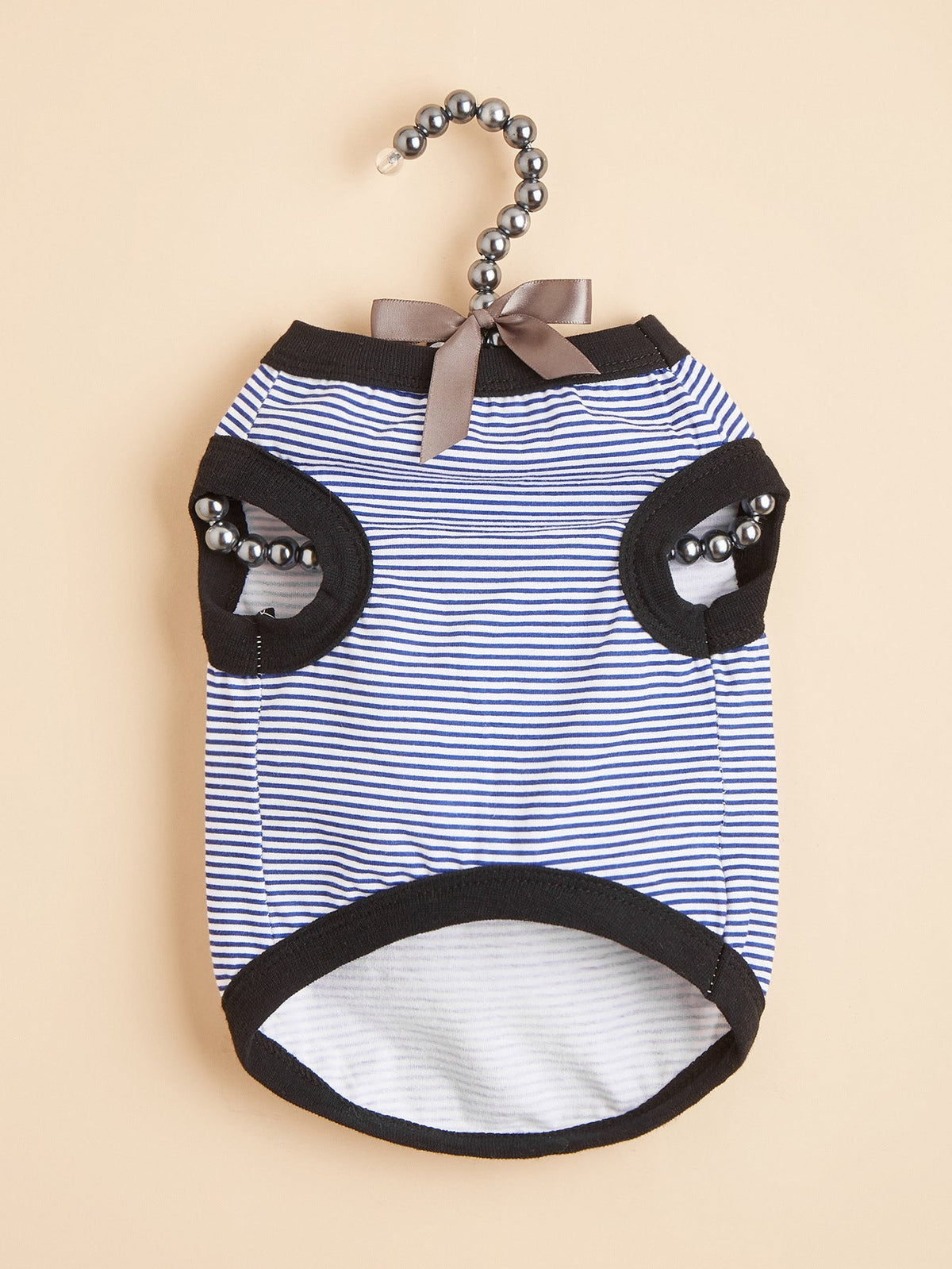 Striped Dog Shirt Lightweight Summer Pet Clothing Top