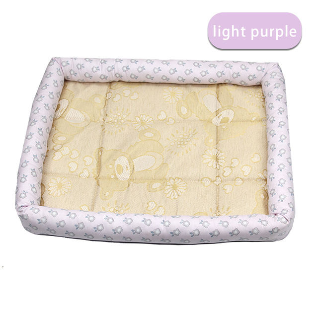 Pet Cooling Bed for Cushioned Summer Comfort at Home