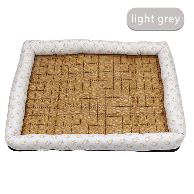 Pet Cooling Bed for Cushioned Summer Comfort at Home