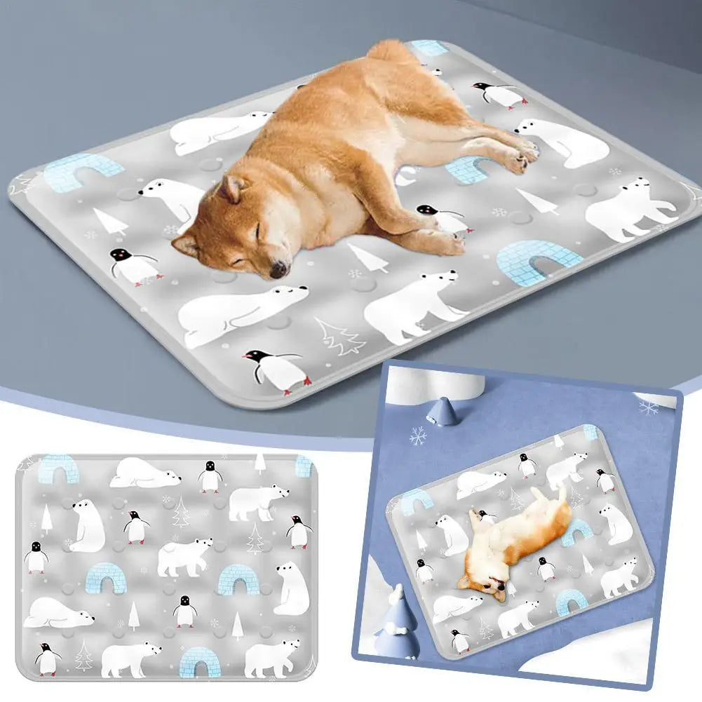 Pet Cooling Mat for Dogs & Cats | Cool Summer Rest