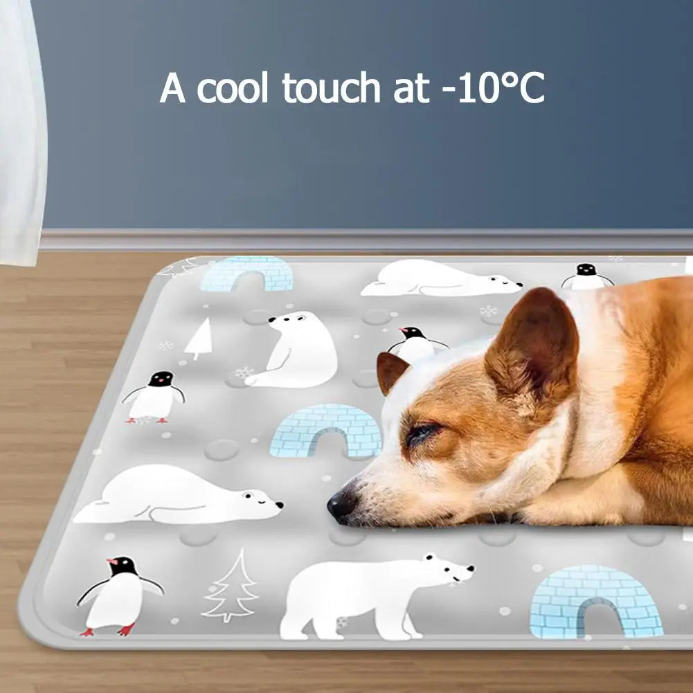 Pet Cooling Mat for Dogs & Cats | Cool Summer Rest