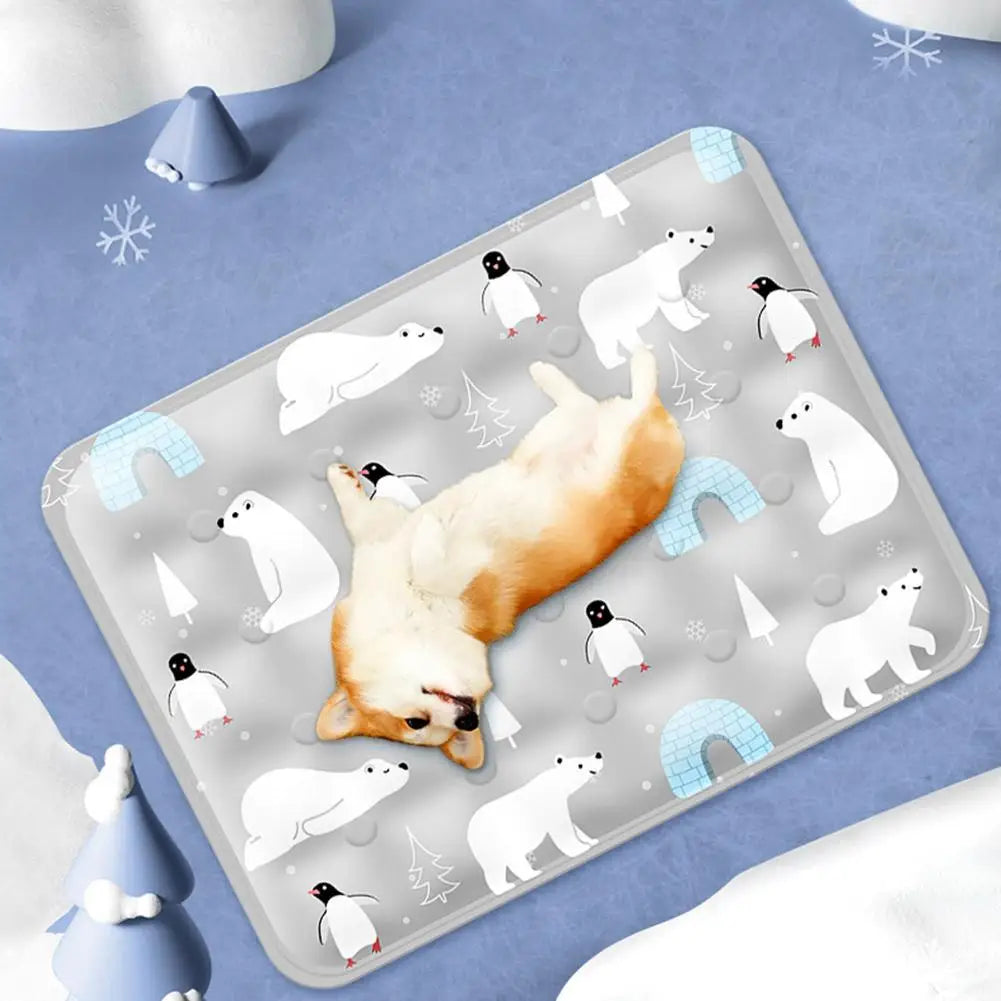Pet Cooling Mat for Dogs & Cats | Cool Summer Rest