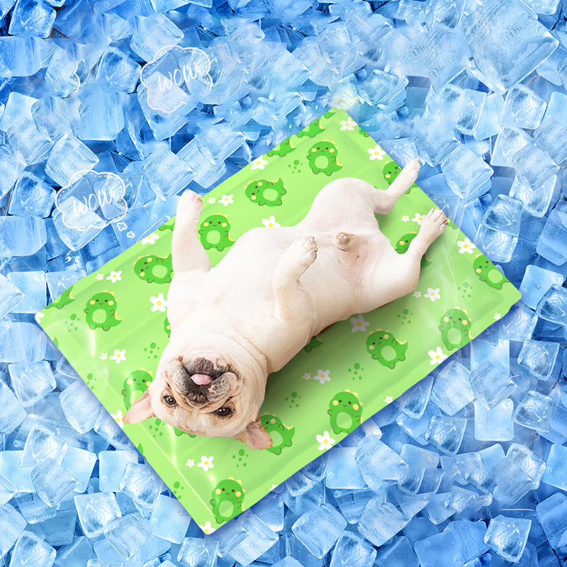 Dog Cooling Mat — Easy-Clean Comfort for Hot Summer Days