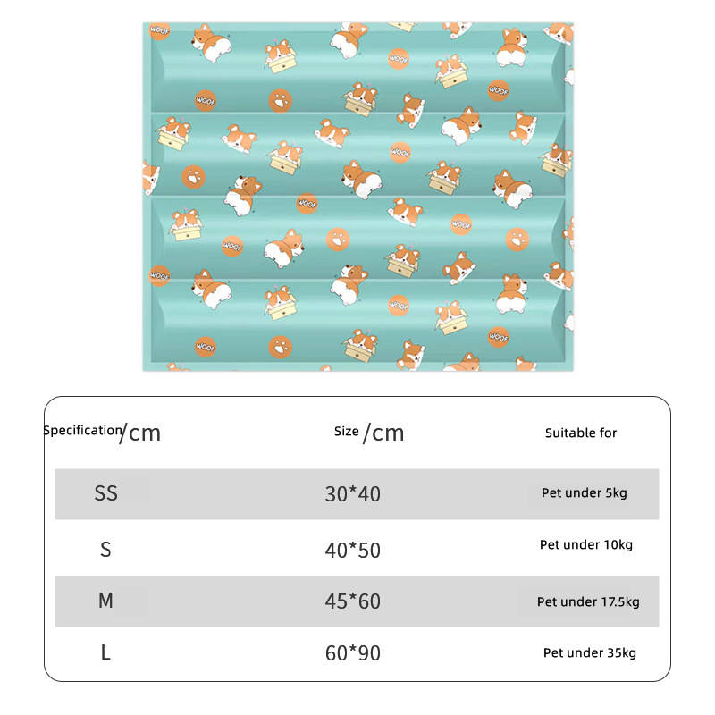 Dog Cooling Mat — Easy-Clean Comfort for Hot Summer Days