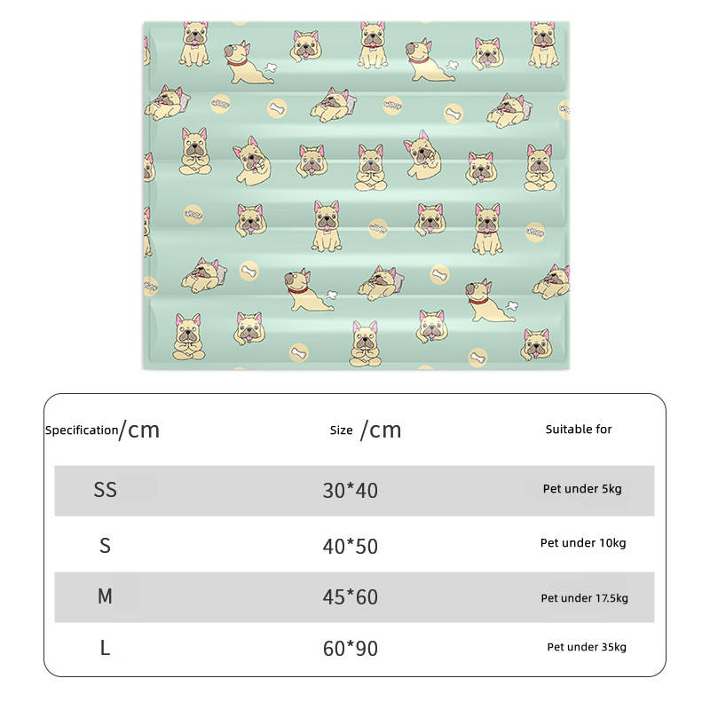 Dog Cooling Mat — Easy-Clean Comfort for Hot Summer Days