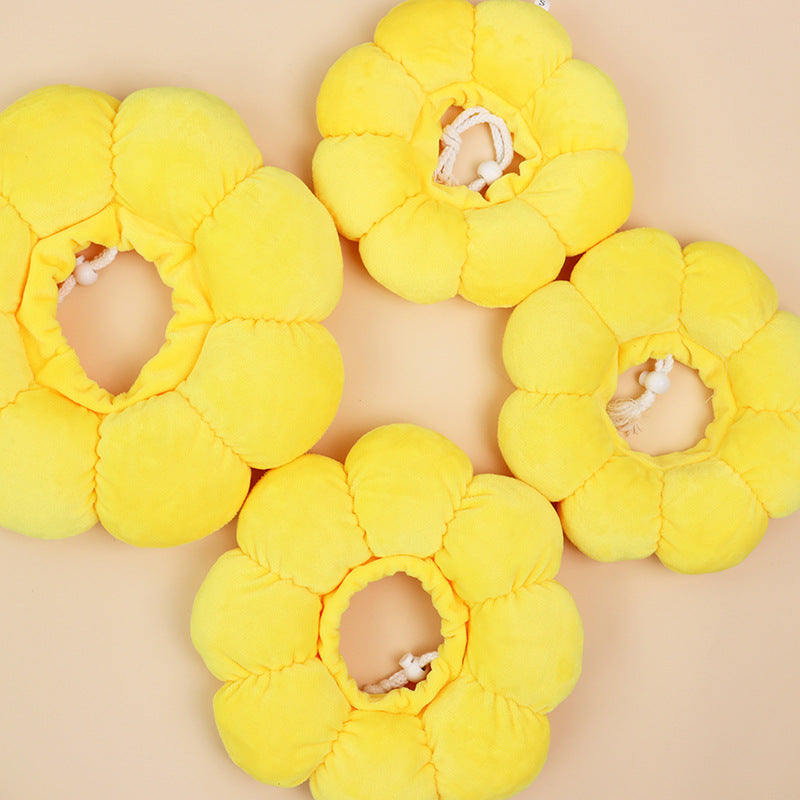 Sunflower Recovery Collar for Cats & Dogs After Surgery