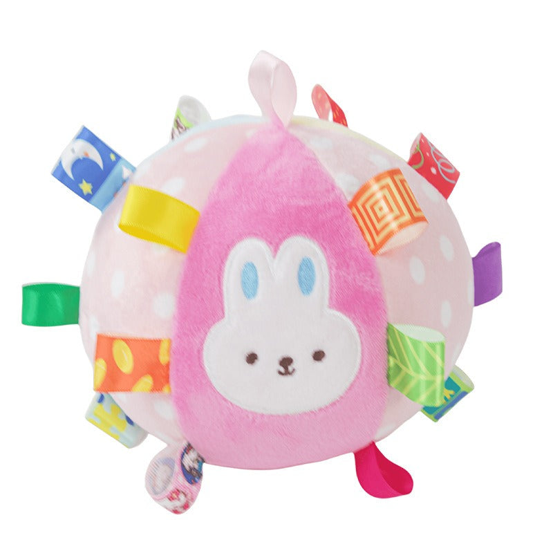 Sensory Baby Ball Plush Toy for Grasping & Discovery