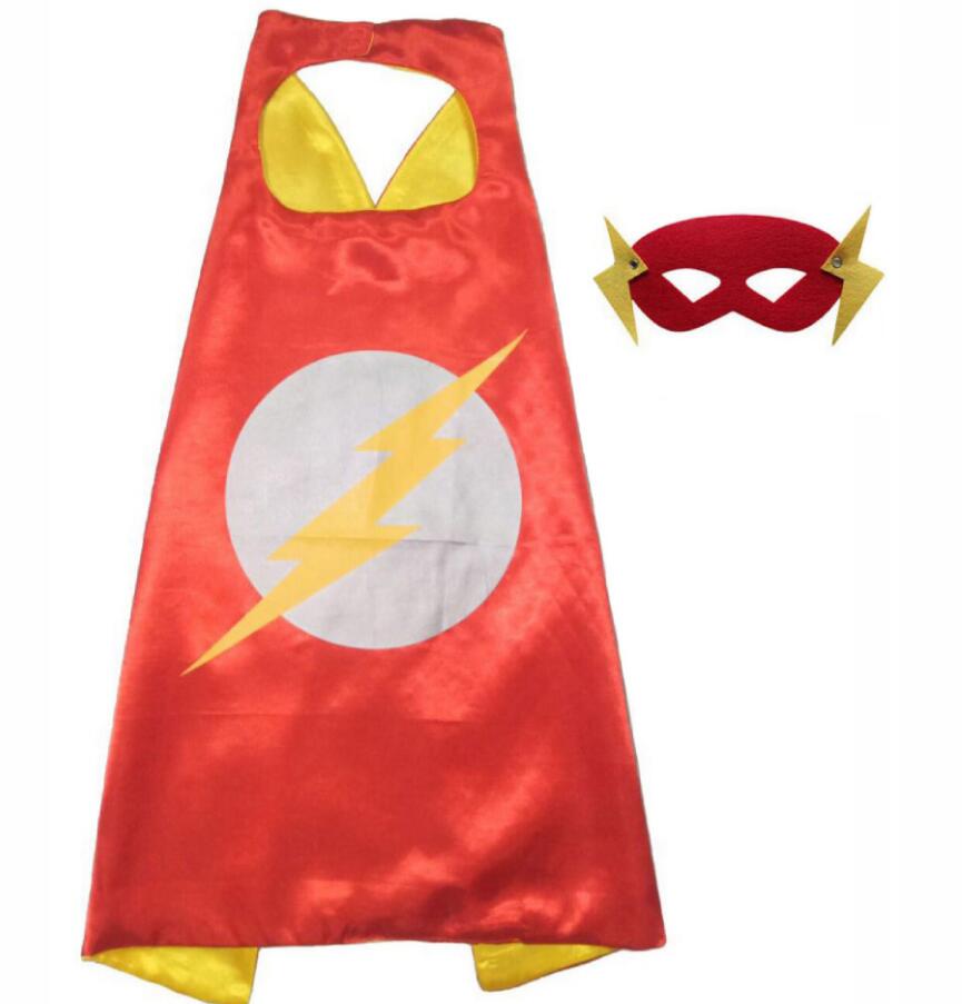 Superhero Cape Costume Set for Kids With Matching Mask