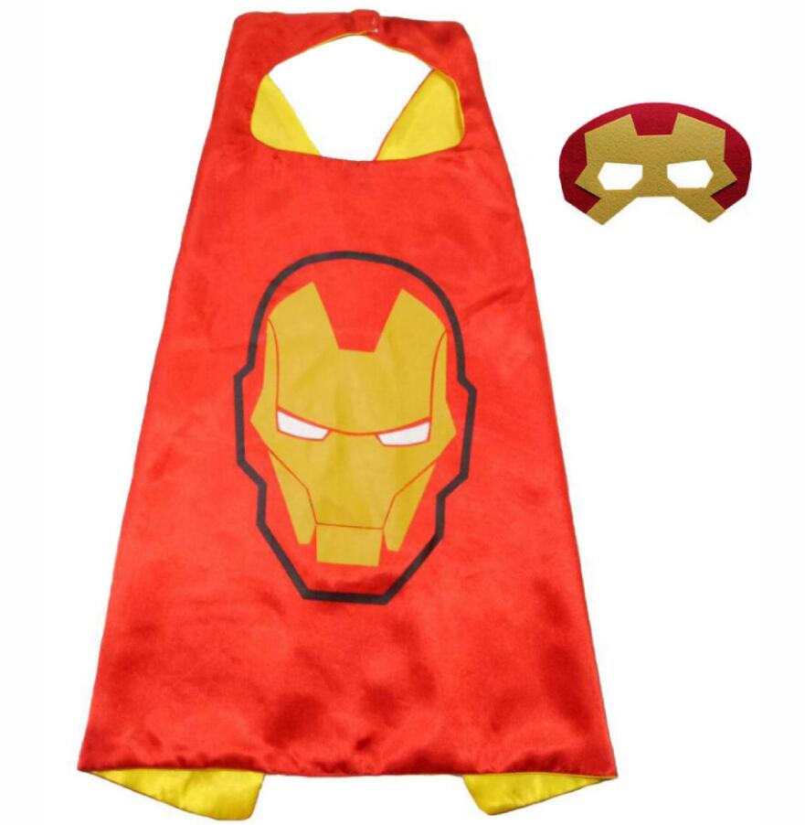 Superhero Cape Costume Set for Kids With Matching Mask
