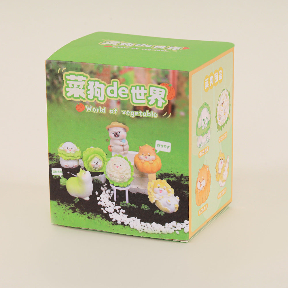 Animal Blind Box Figurine for Playful Desktop Decor
