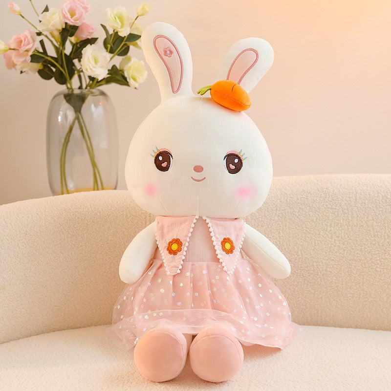 Rabbit Stuffed Animal Pillow for Cozy Cuddles & Décor