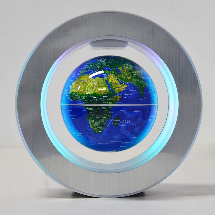 Magnetic Levitation Globe With Colorful LED Light