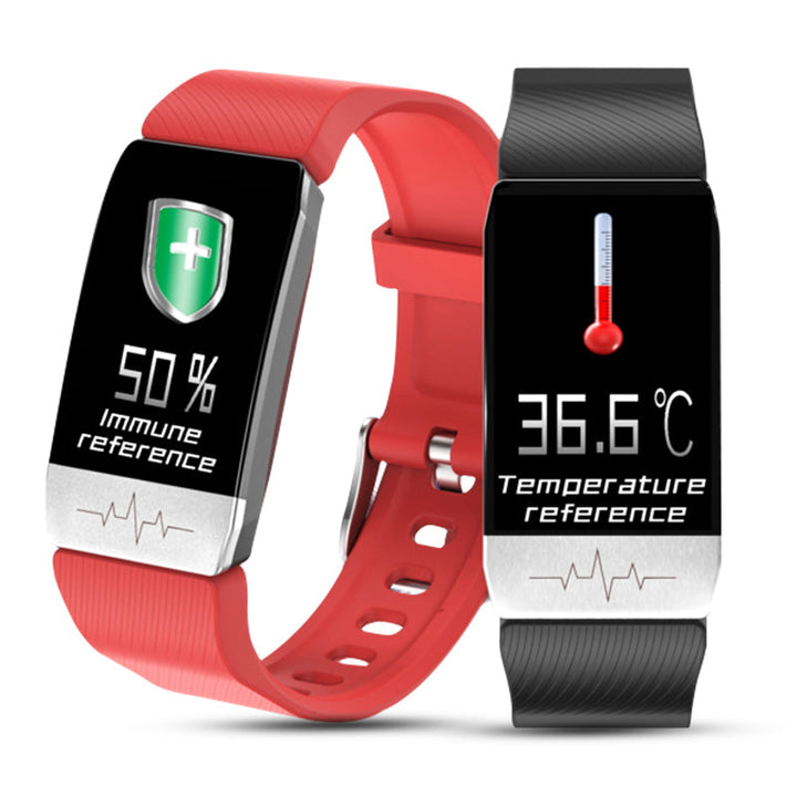 Smart Watch Band: Temperature, SpO2 & Heart Rate Tracking