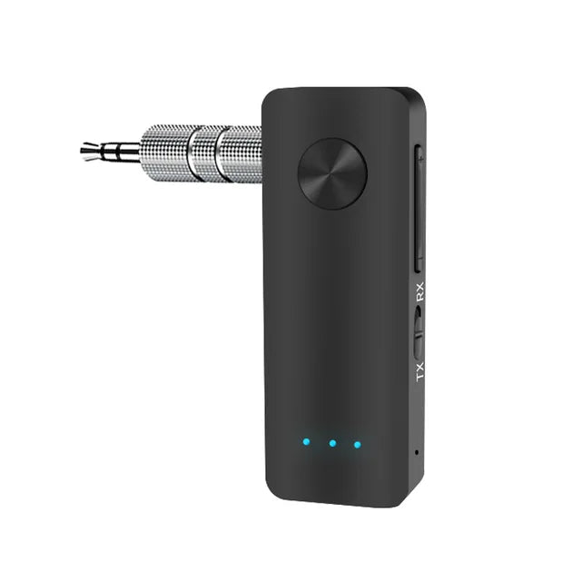 Bluetooth AUX Adapter for Car with Hands-Free Calling