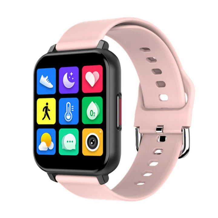 Heart Rate Smartwatch: Waterproof, Color Touchscreen
