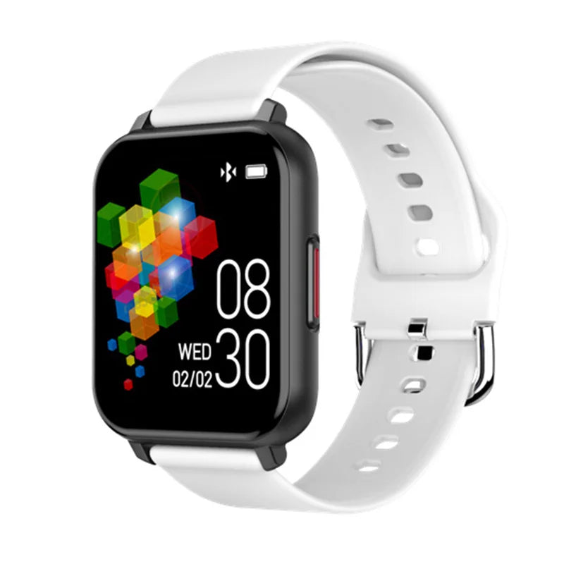 Heart Rate Smartwatch: Waterproof, Color Touchscreen