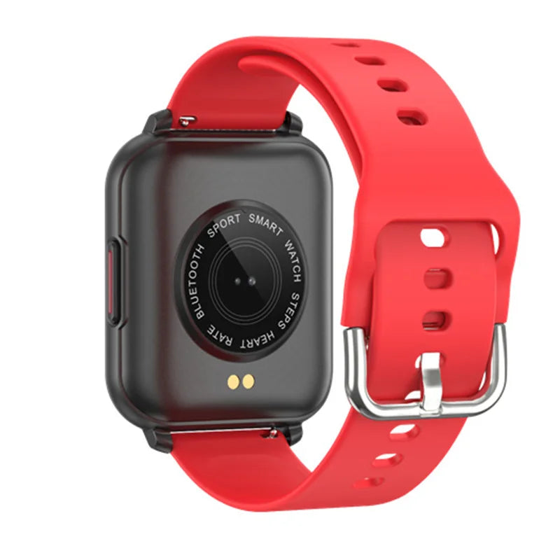 Heart Rate Smartwatch: Waterproof, Color Touchscreen