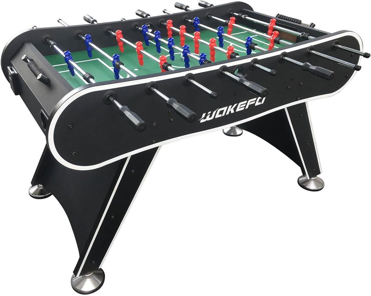 Full-Size Table Soccer Table with Score Counter & Cup Holders