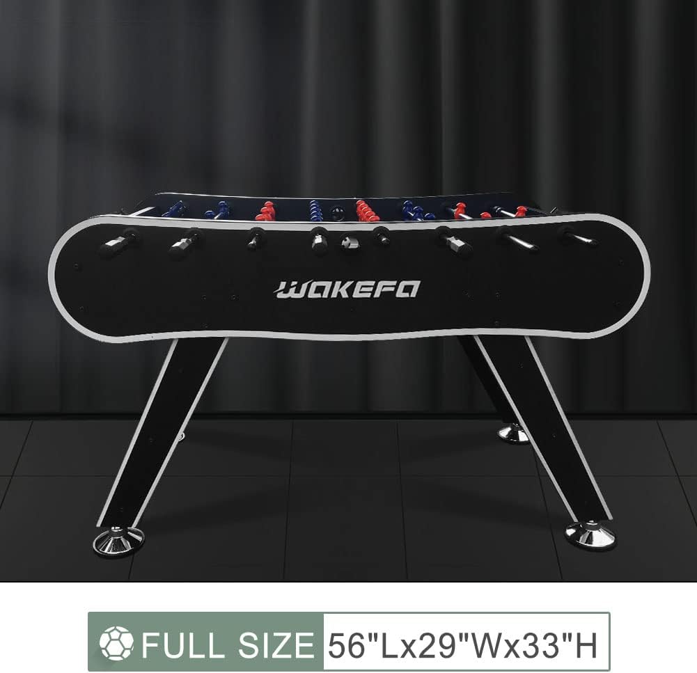 Full-Size Table Soccer Table with Score Counter & Cup Holders
