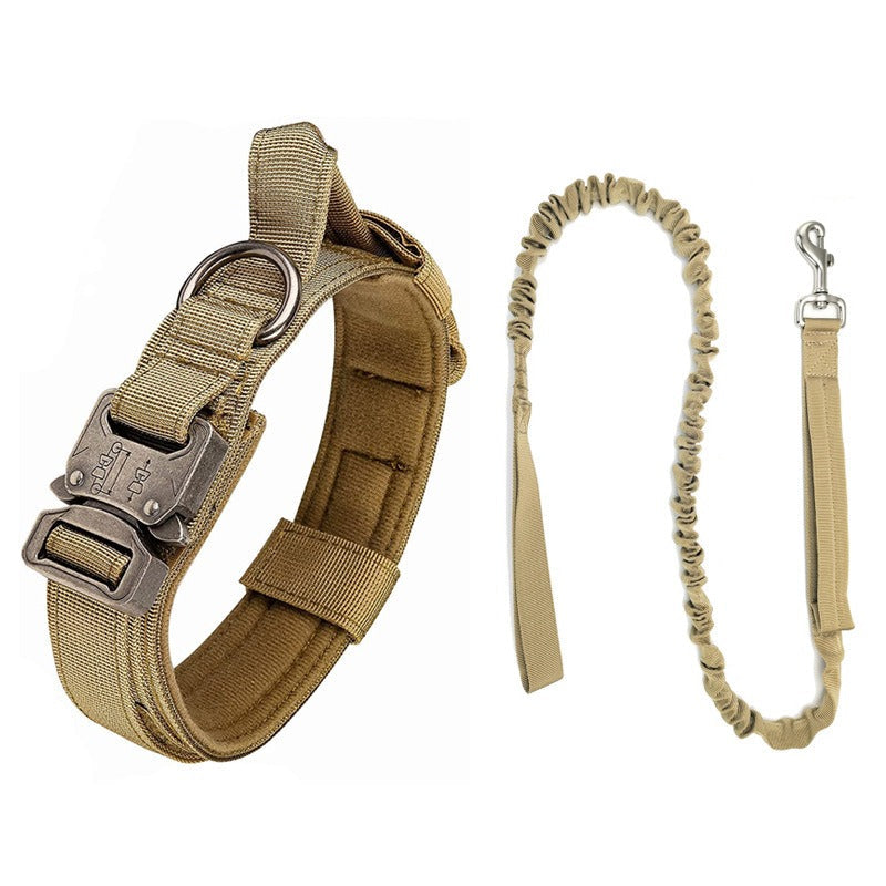 Tactical Dog Collar With Padded Comfort and Control