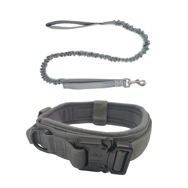 Tactical Dog Collar With Padded Comfort and Control
