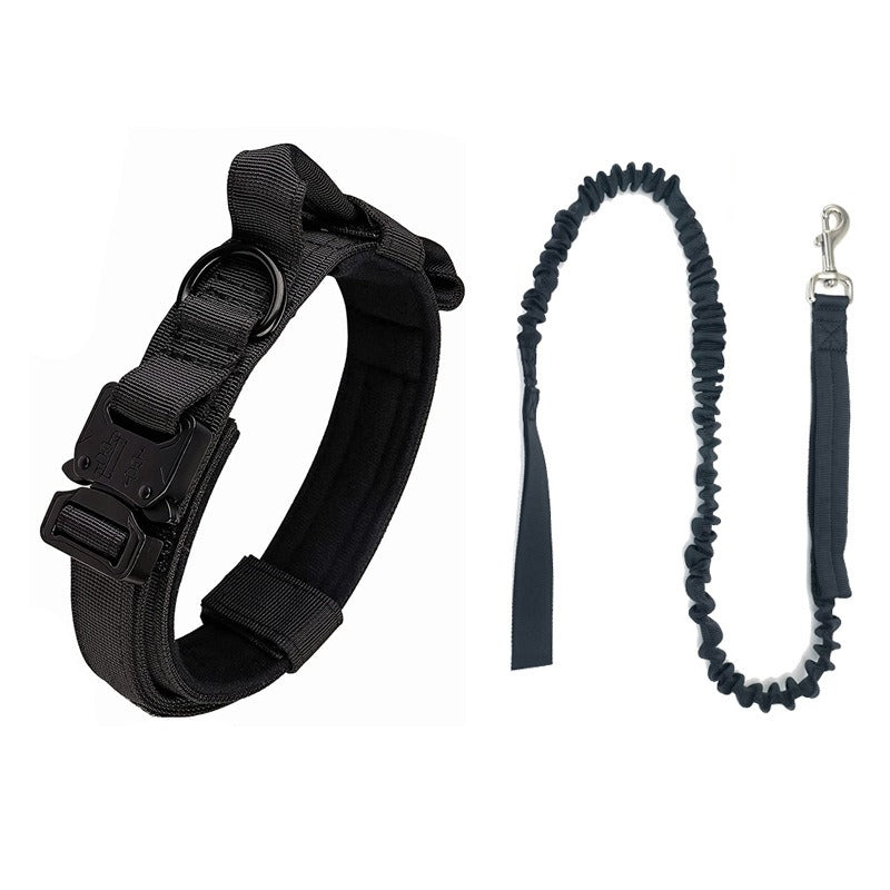 Tactical Dog Collar With Padded Comfort and Control