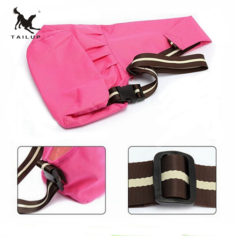 Small Dog Sling Carrier for Hands-Free Outdoor Walks