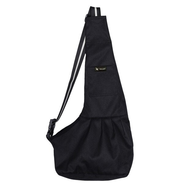 Small Dog Sling Carrier for Hands-Free Outdoor Walks