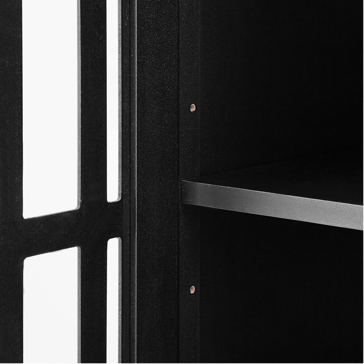 Tall Bathroom Cabinet with Drawer, Doors & Adjustable Shelf