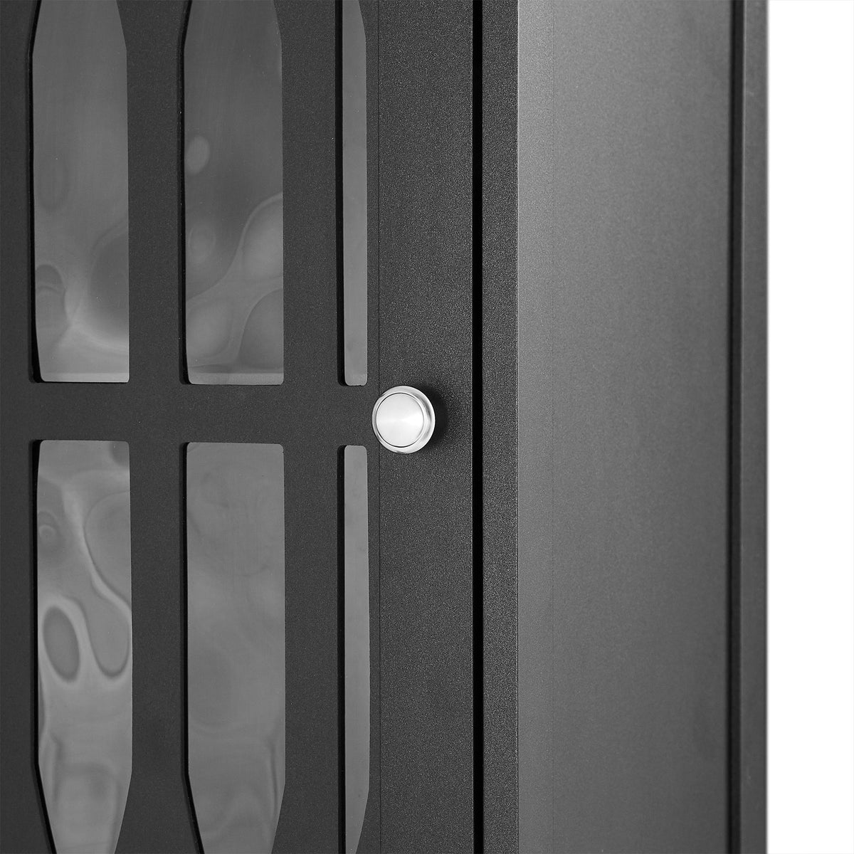 Tall Bathroom Cabinet with Drawer, Doors & Adjustable Shelf