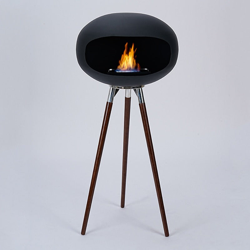 Freestanding Alcohol Fireplace Centerpiece for Cozy