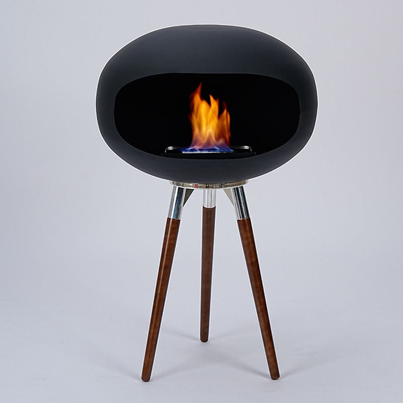 Freestanding Alcohol Fireplace Centerpiece for Cozy