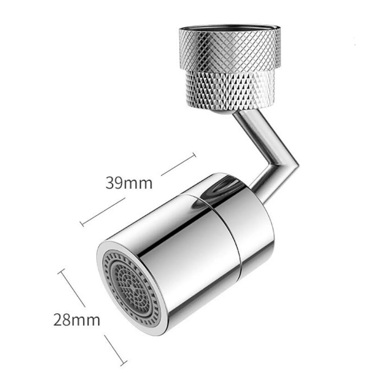720° Swivel Faucet Aerator: Splash-Proof Kitchen Tap