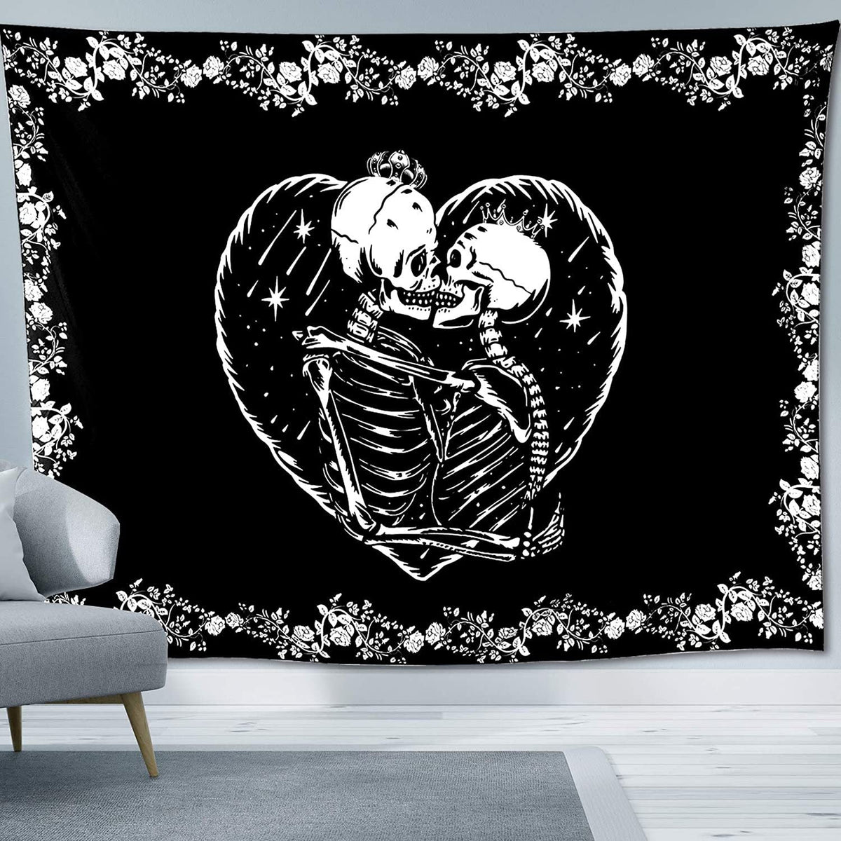 Bohemian Wall Tapestry for Expressive Bedroom Decor