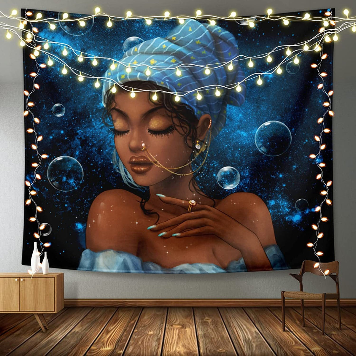 Bohemian Wall Tapestry for Expressive Bedroom Decor