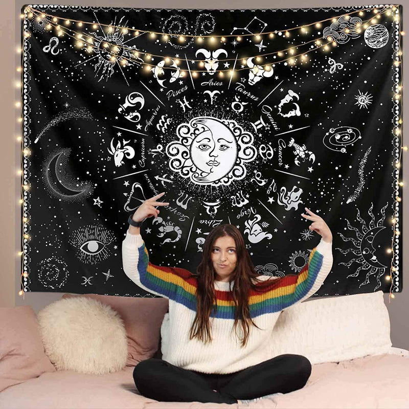 Bohemian Wall Tapestry for Expressive Bedroom Decor