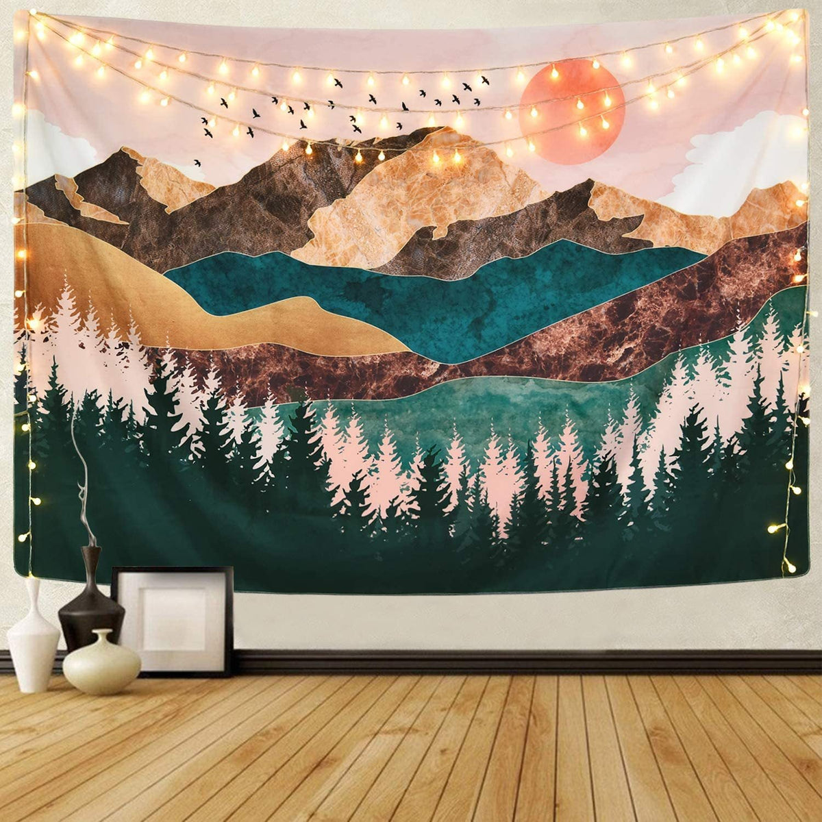 Bohemian Tapestry Wall Hanging | Statement Wall Decor
