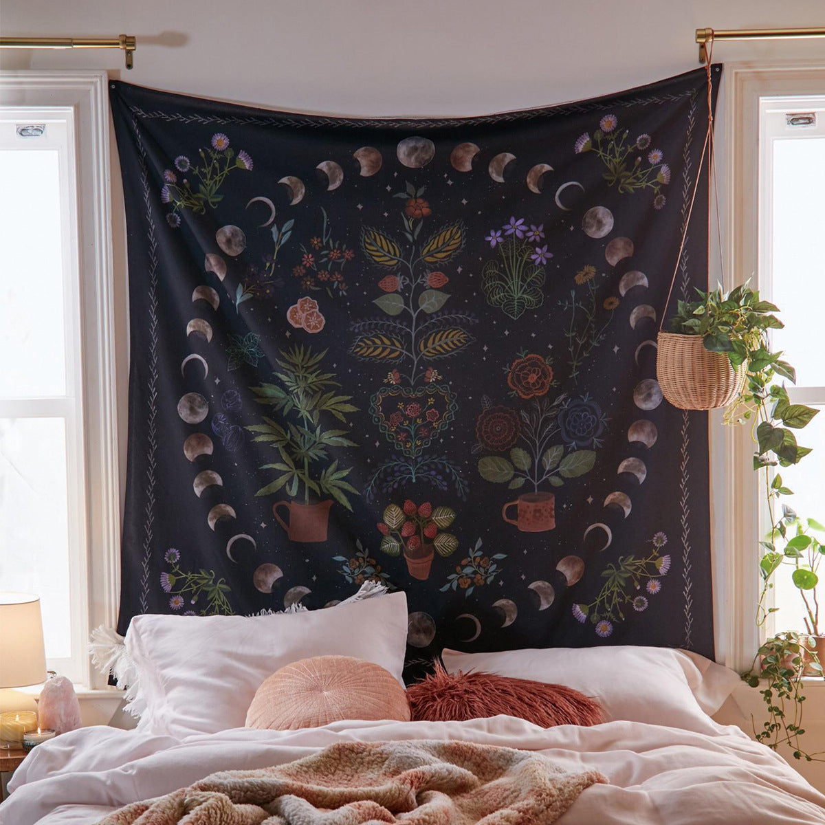Bohemian Tapestry Wall Hanging | Statement Wall Decor