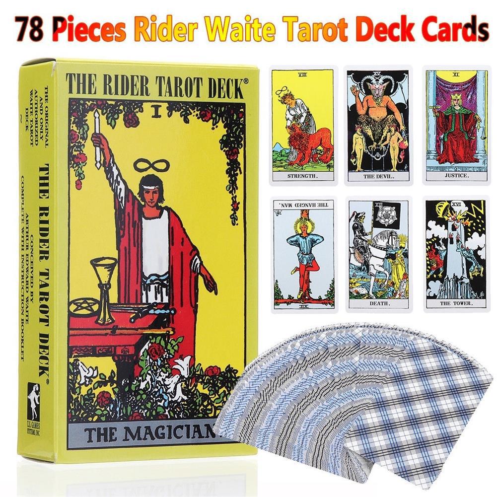 Tarot Card Deck: 78-Card English Rider-Waite Set