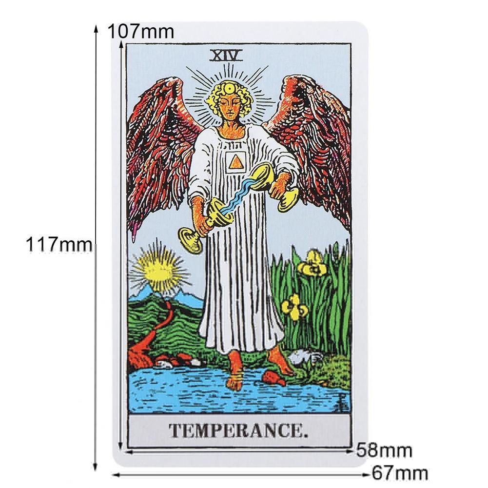 Tarot Card Deck: 78-Card English Rider-Waite Set