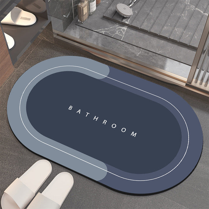 Bathroom Floor Mat – Velvet Soft Quick-Dry Absorbent