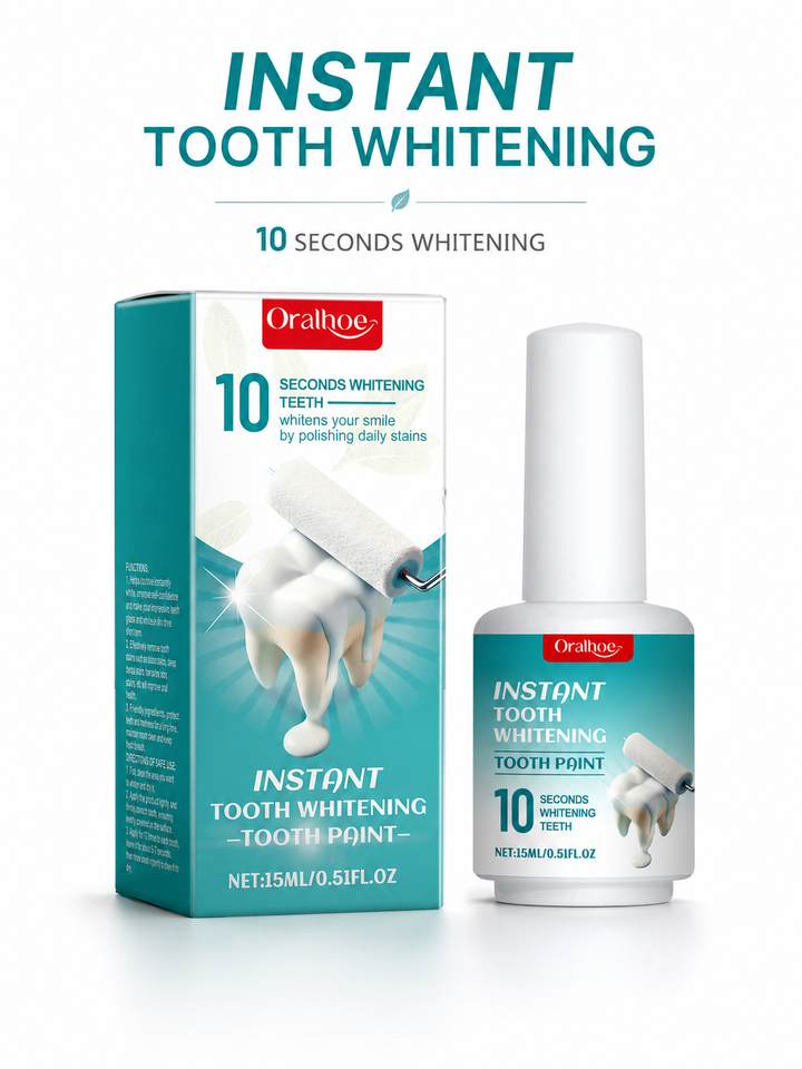 Teeth Brightening Essence — Polishing Away Stains in 10