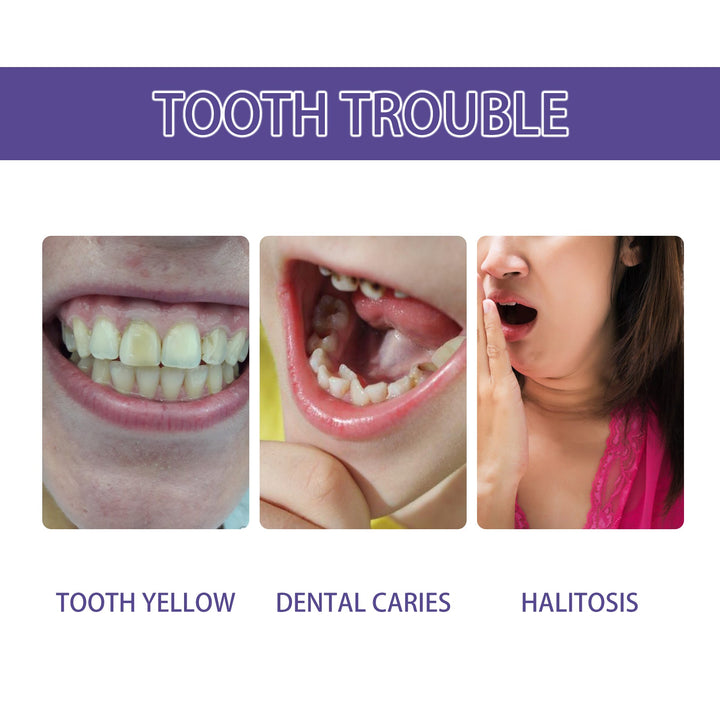 Purple Toothpaste Serum for Brighter-Looking Teeth