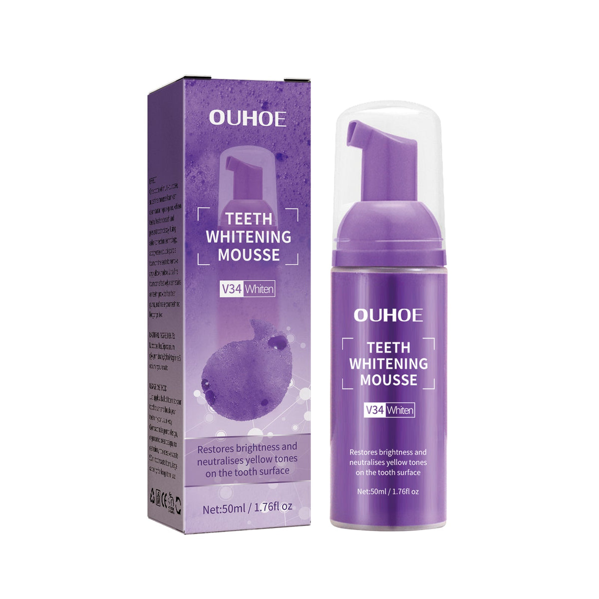 Teeth Whitening Mousse for a Brighter-Looking Smile