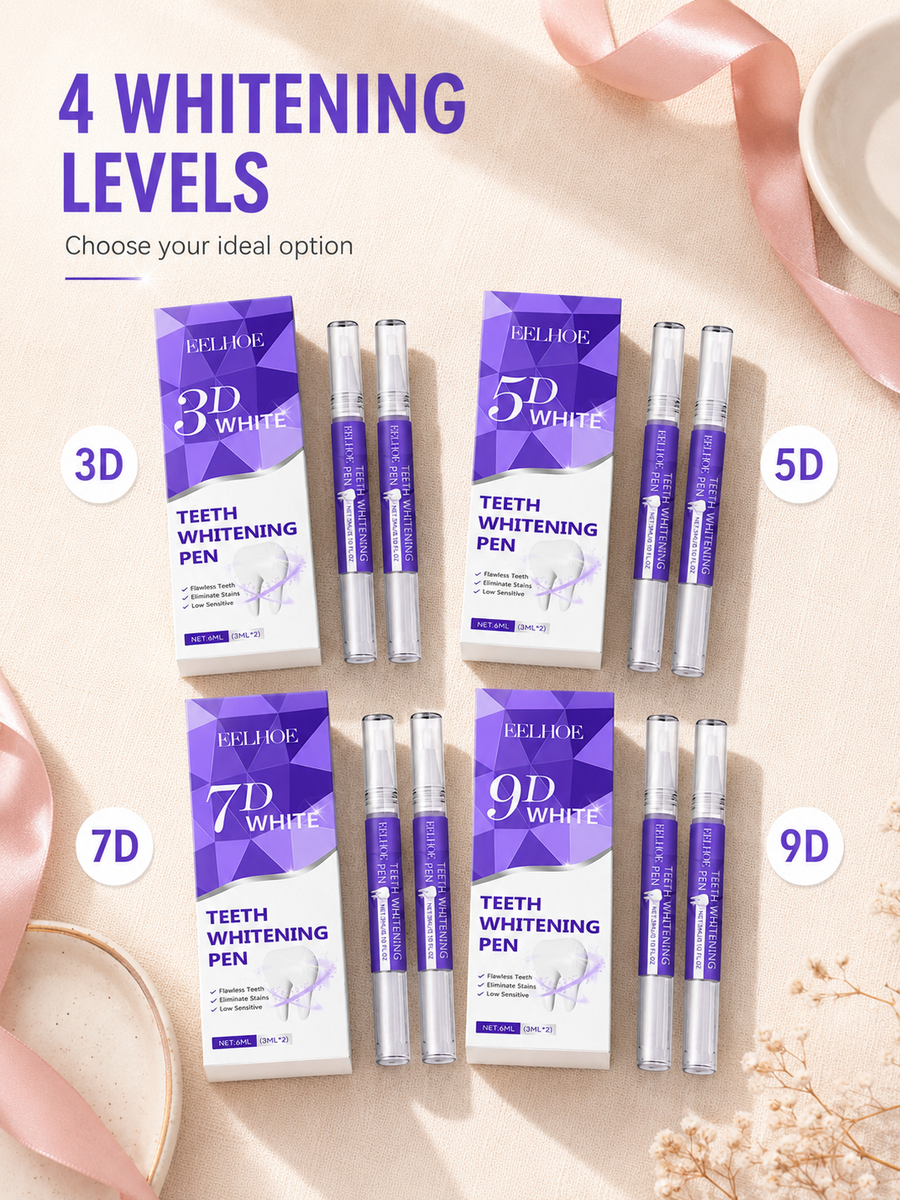 Teeth Whitening Pen — Instant Stain Removal, No Sensitivity